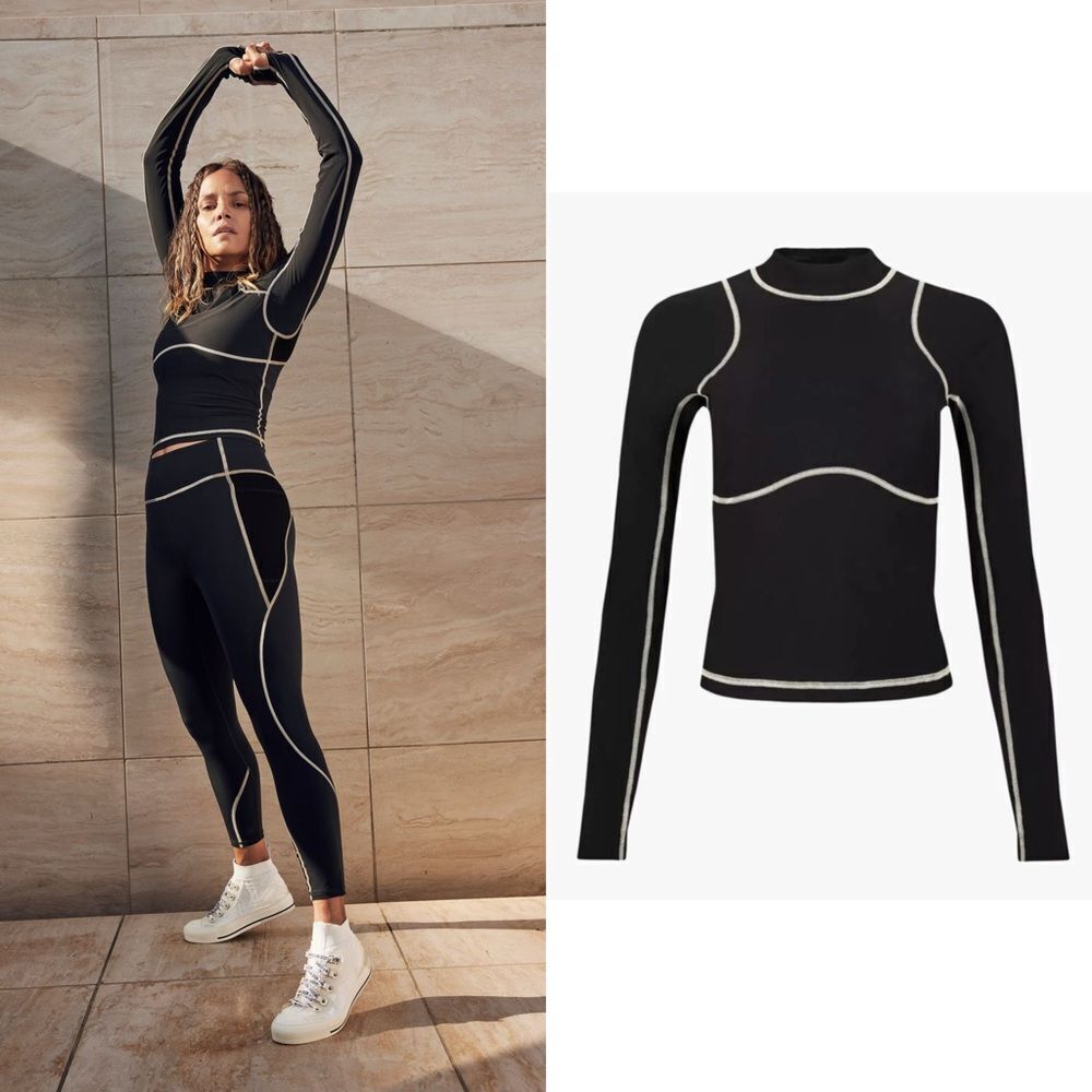 Sweaty Betty X Halle Berry Sofia rash guard